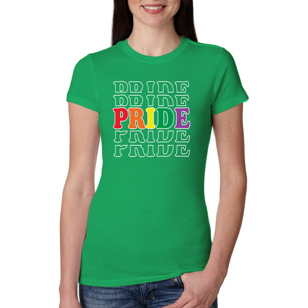 Juniors Rainbow LGBT Lives Matter Off-Shoulder Long Sleeve T-Shirt Black 